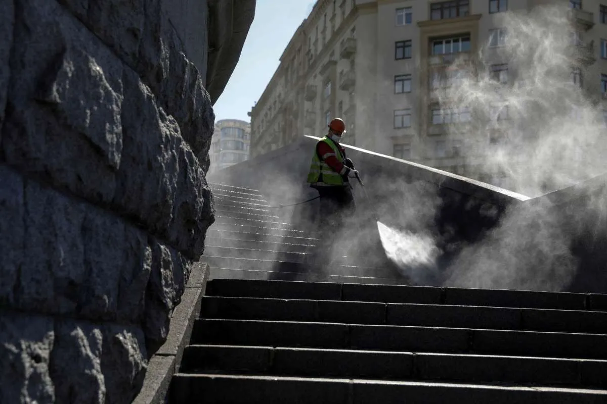 Kasus corona di Rusia tembus 290.000, tapi infeksi mulai melandai