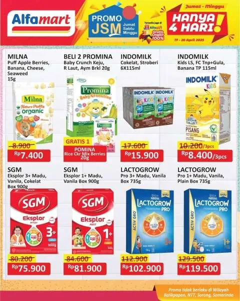 Promo JSM Alfamart Periode 18-20 April 2025