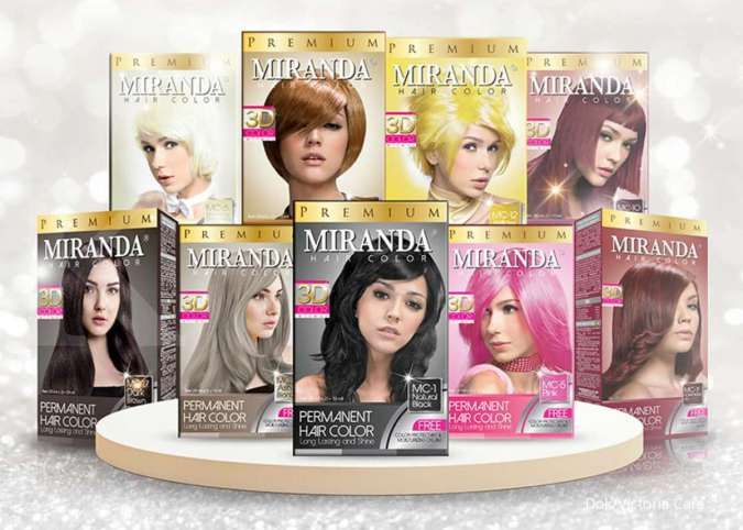 Victoria Care Indonesia (VICI) bakal dongkrak market share pewarna rambut Miranda