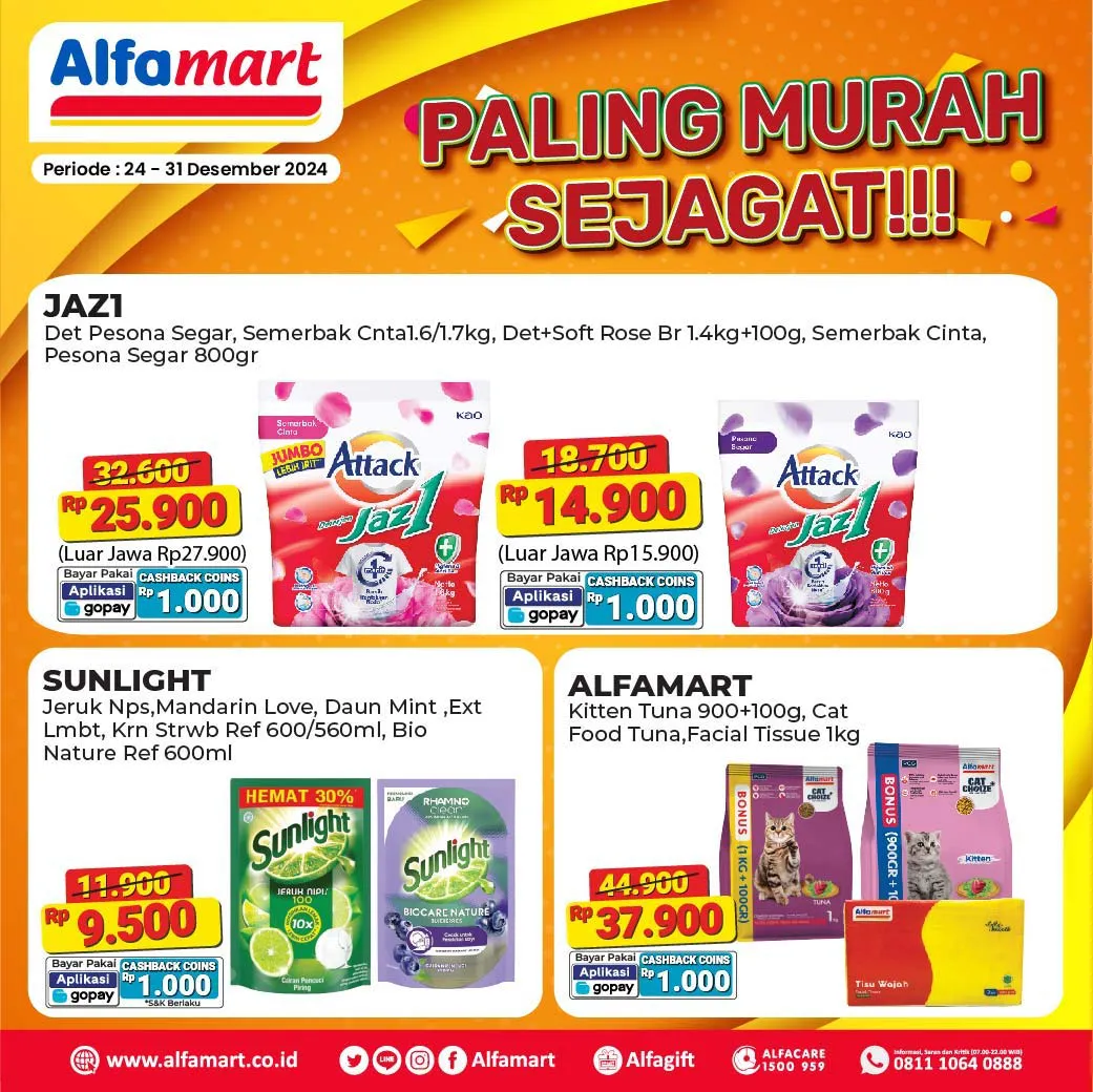 Promo Alfamart Paling Murah Sejagat Periode 24-31 Desember 2024