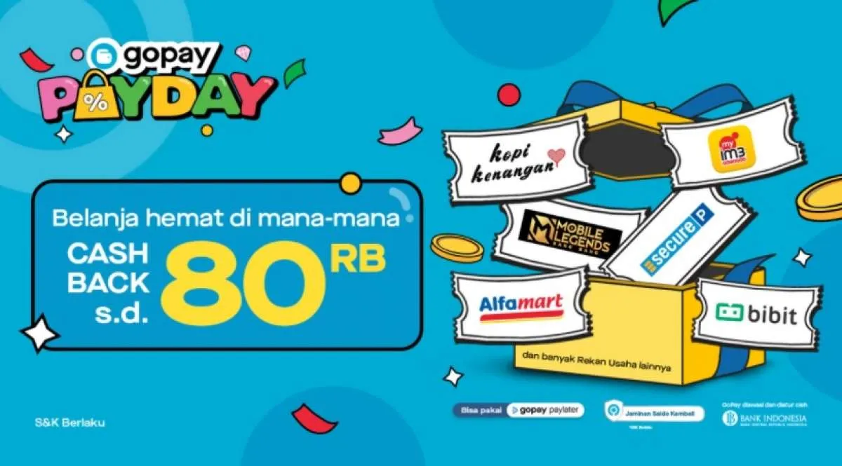 Promo GoPay PayDay 25-28 Februari, Beli Pulsa dan Paket Data IM3 Cashback 70%!