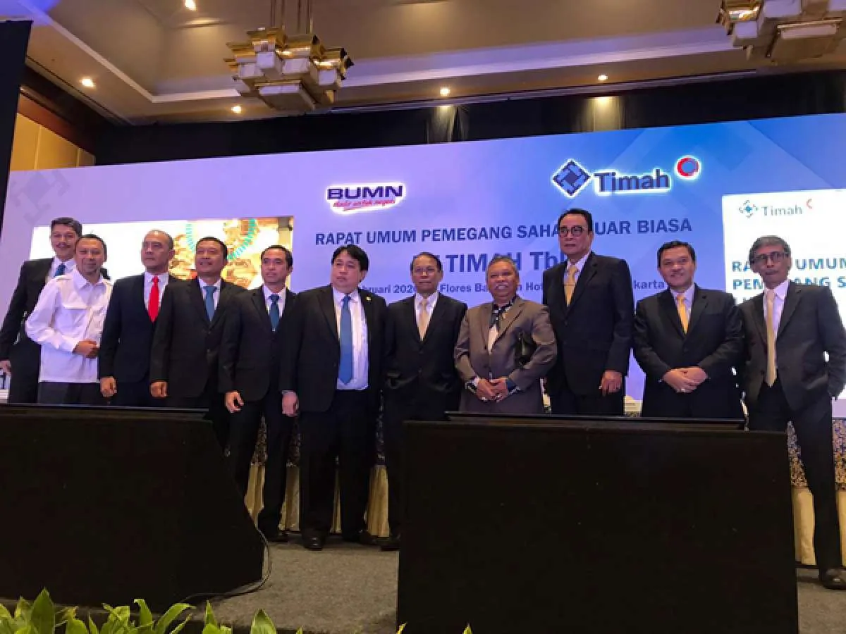 Bangka Belitung ingin 10% saham, PT Timah Tbk (TINS) serahkan ke pemerintah pusat