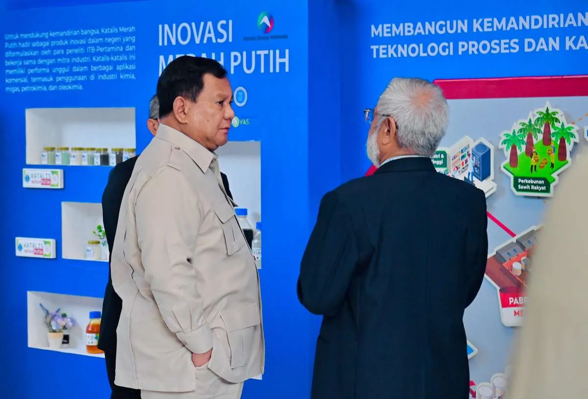 Dukung Teknologi Nasional, Presiden Prabowo Kunjungi Pameran Inovasi di KSTI 2025