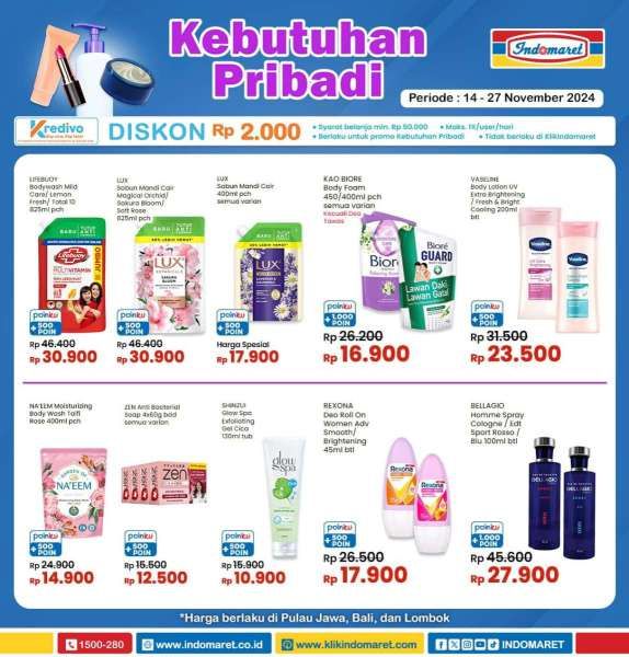 Promo Indomaret Super Hemat 14-27 November 2024