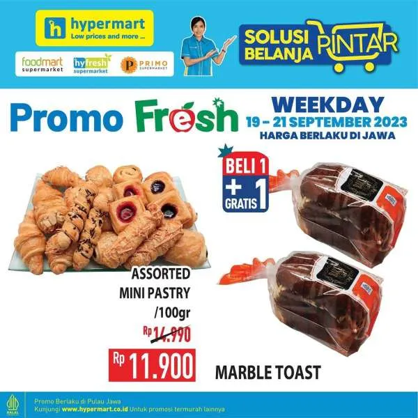 Promo Hypermart Hyper Diskon Weekday Periode 19-21 September 2023