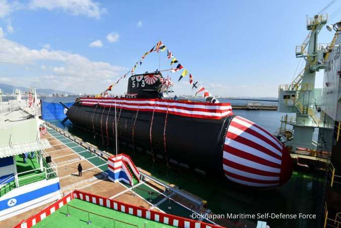 Jepang luncurkan kapal selam terbaru, pertama dari kelas Taigei