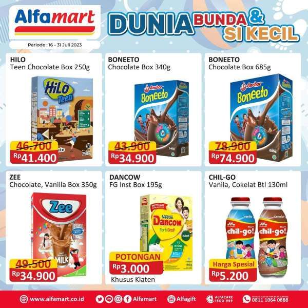 Harga Promo Alfamart Terbaru 16-31 Juli 2023