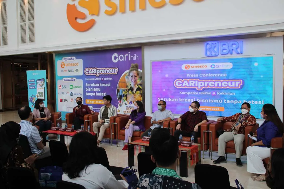 CARIpreneur, Ajang Kompetisi UMKM Kekinian, Dorong Percepatan Penetrasi Digital UMKM