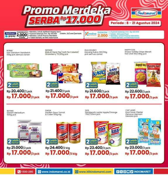 Promo Indomaret Spesial Kemerdekaan -21 Agustus 2024