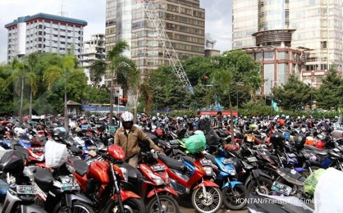 Catat jalan-jalan pembatasan motor di Jakarta 