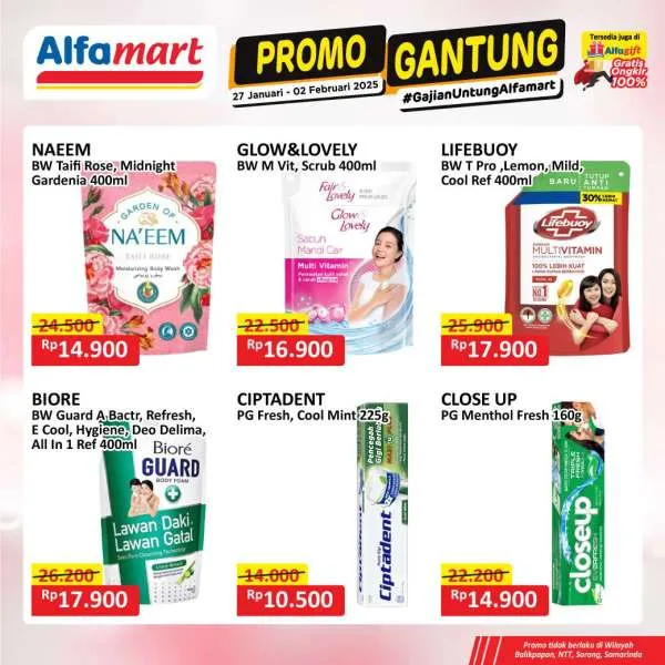 Promo Alfamart Gantung Periode 27 Januari-2 Februari 2025