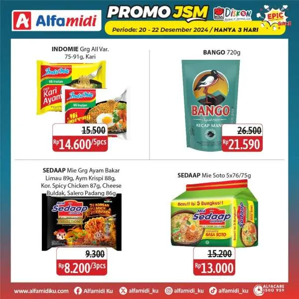 Promo JSM Alfamidi Periode 20-22 Desember 2024