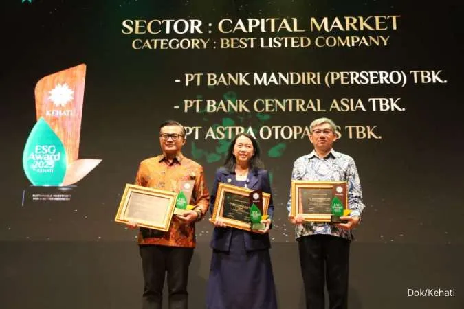 Bank Mandiri, BCA, dan Astra Otoparts Memenangkan Kehati ESG Award 2025
