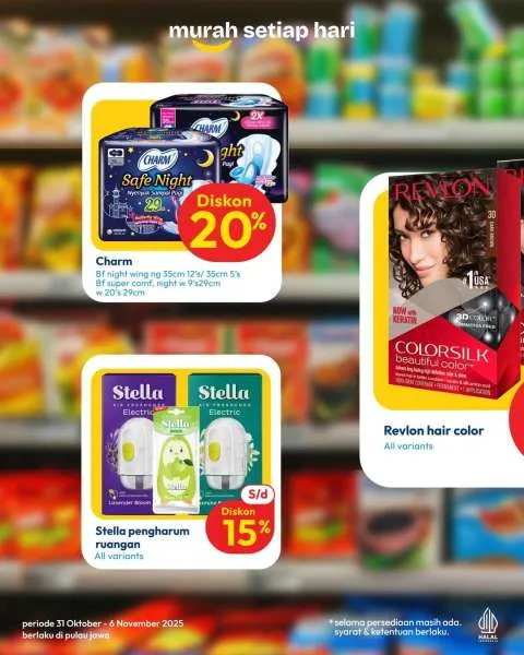 Promo JSM Hypermart Hyper Diskon Weekend Periode 31 Oktober-3 November 2025