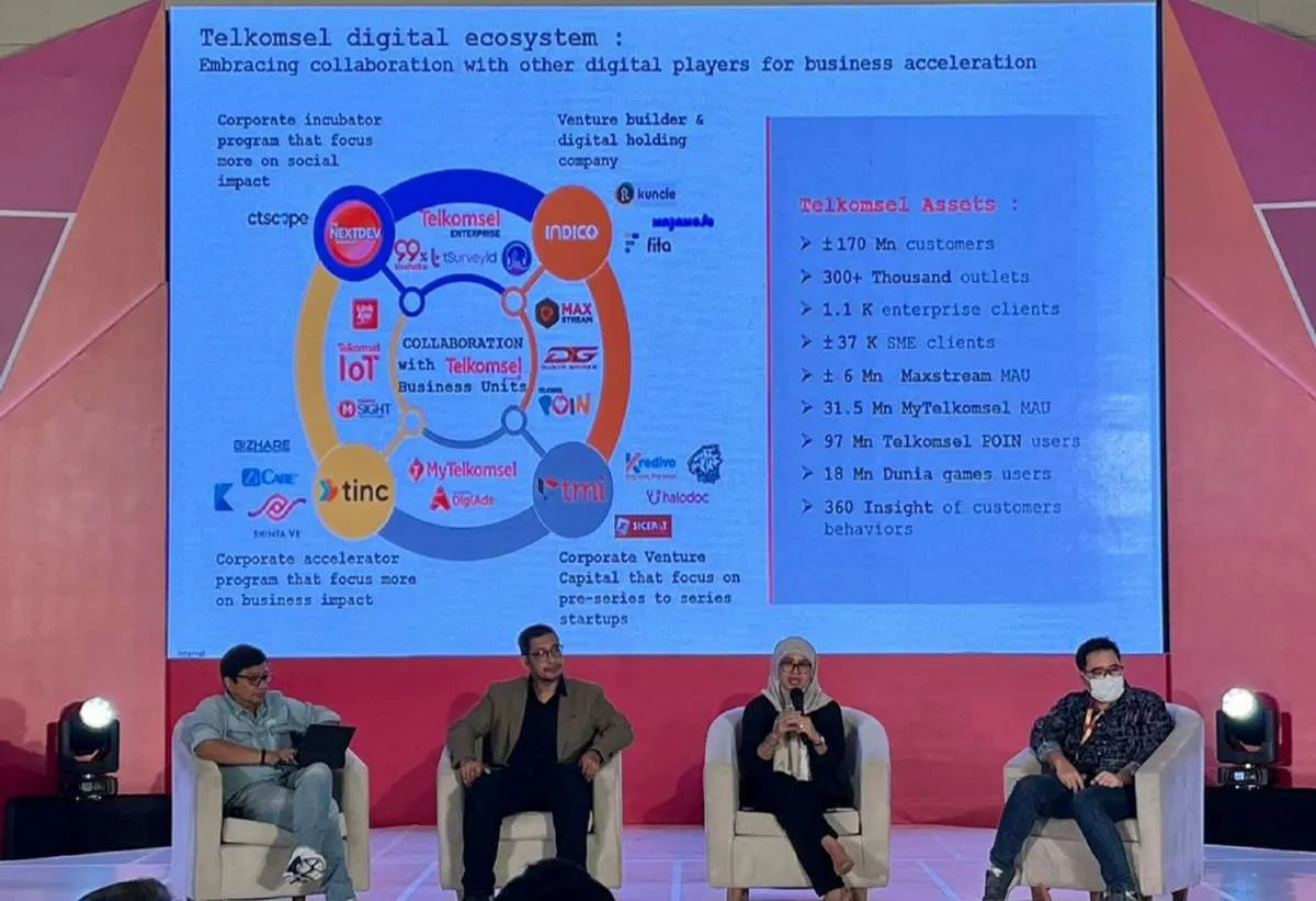Telkomsel Mitra Inovasi Tunjukkan Eksistensi di Perhelatan NEX-BE Fest 2022 