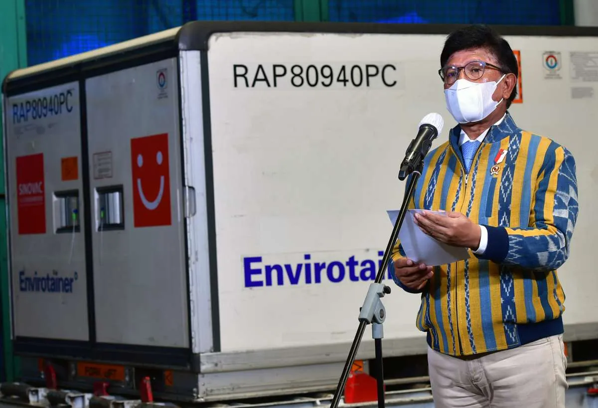 Vaksin Covid-19 tahap 10 tiba di Indonesia