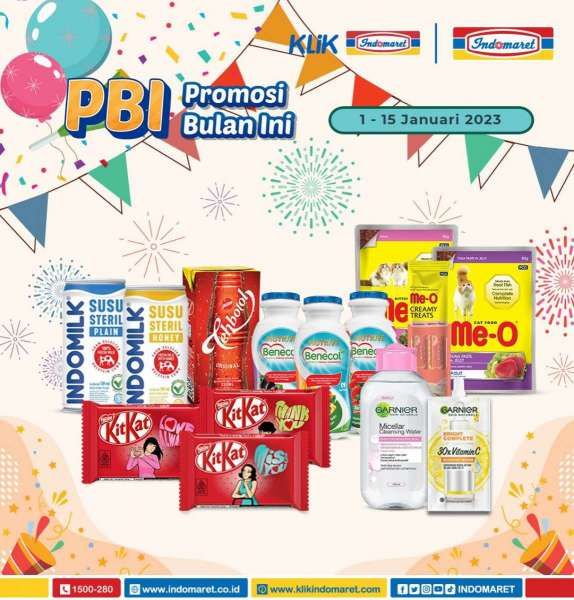 Promo Indomaret Bulan Ini 1-15 Januari 2023, Manfaatkan Penawaran Beli 1 Gratis 1