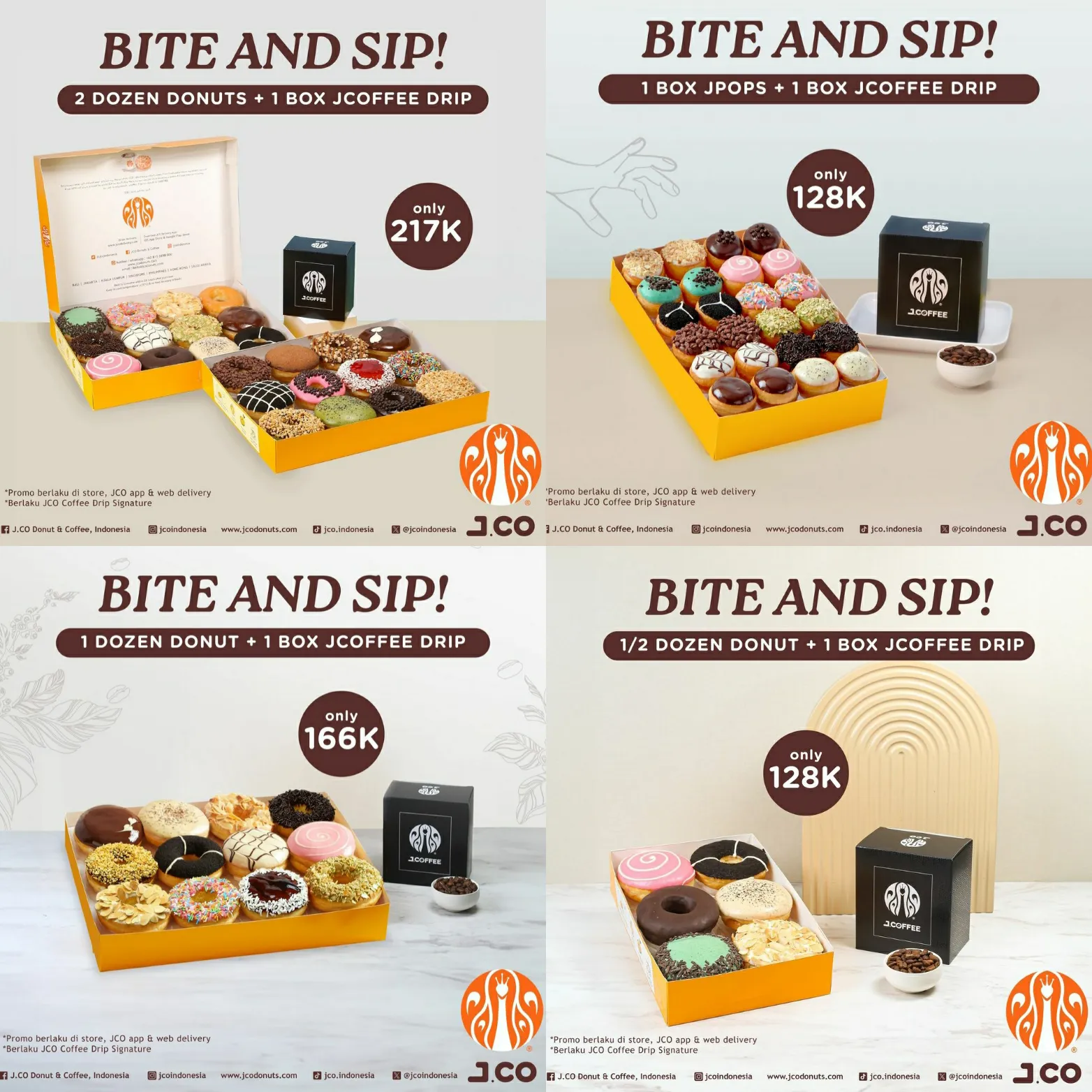 Promo JCO Bite and Sip