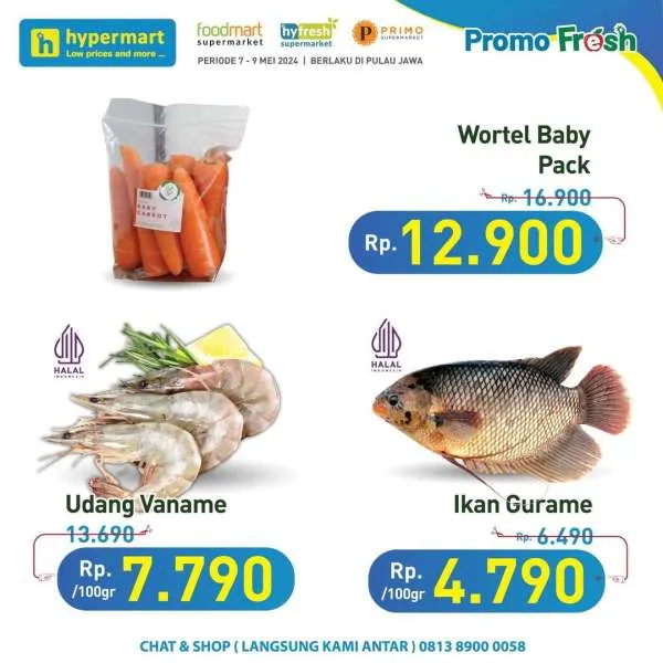 Promo Hypermart Hyper Diskon Weekday Periode 7-9 Mei 2024