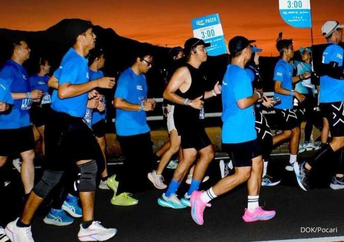 Ajang Lari Hybrid Terbesar, 46.337 Pelari Ramaikan Pocari Sweat Run Indonesia 2025