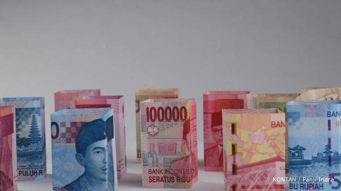 Rupiah bergerak dengan setir The Fed