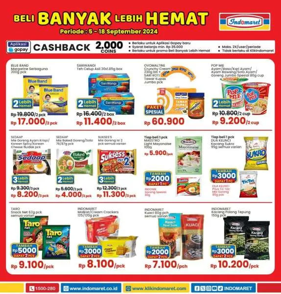 Promo Indomaret Super Hemat Periode 5-18 September 2024