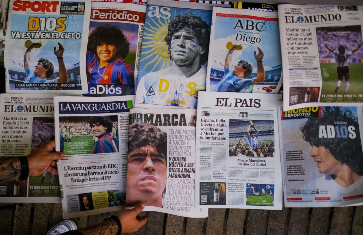 Rumahnya digerebek, dokter pribadi Maradona marah dan menangis 