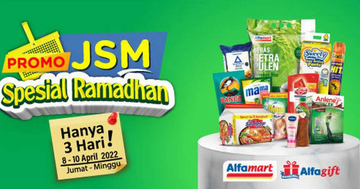 Promo Alfamart Minggu 10 April 2022, Harga Hemat Hari Ini