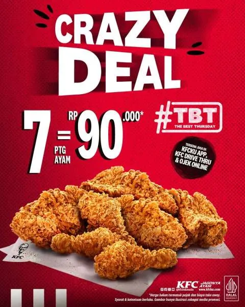 Promo KFC Crazy Deal