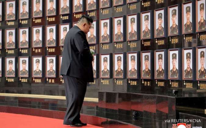 Kim Jong Un Janjikan Hidup Layak bagi Keluarga Prajurit Gugur di Rusia