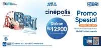 Promo XXI & Cinepolis di HUT BRI ke-129, Ada Buy 1 Get 1 dan Diskon Rp 12.900