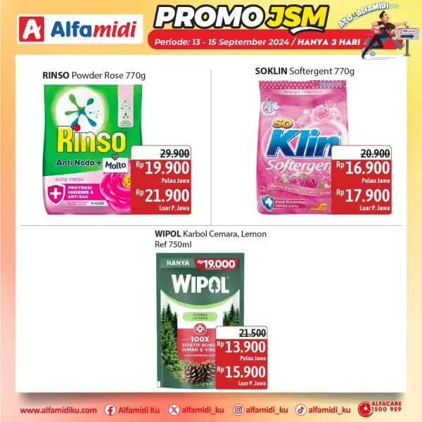 Promo JSM Alfamidi Periode 13-16 September 2024