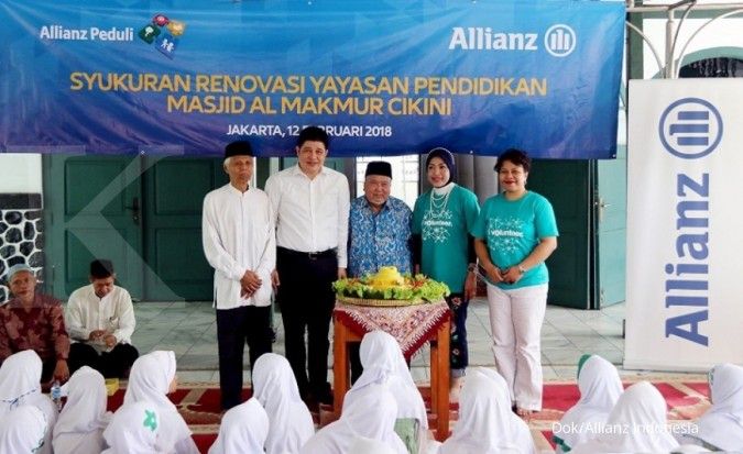 Allianz perbaiki sekolah Yayasan al Ma'mur Cikini