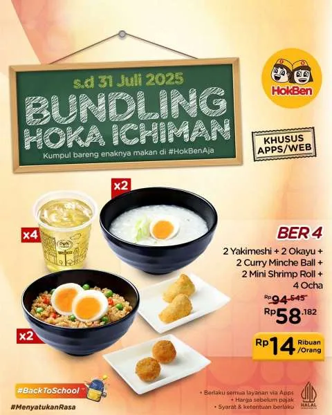 Promo HokBen Bundling Hoka Ichiman Ber-4