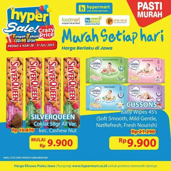Katalog Harga Promo JSM Hypermart Terbaru 28-31 Juli 2023