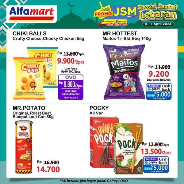 Promo JSM Alfamart Spesial Sambut Lebaran Periode 4-7 April 2024