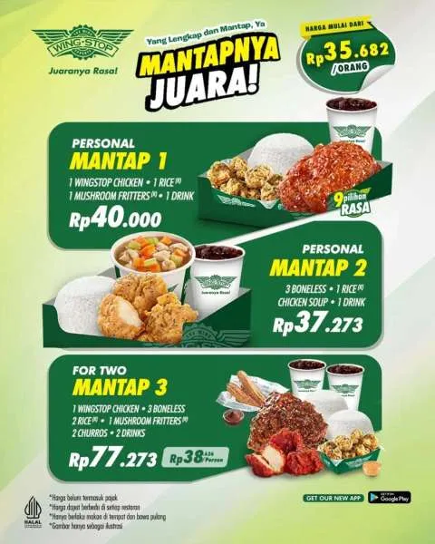 Promo Wingstop Mantapnya Juara September Group