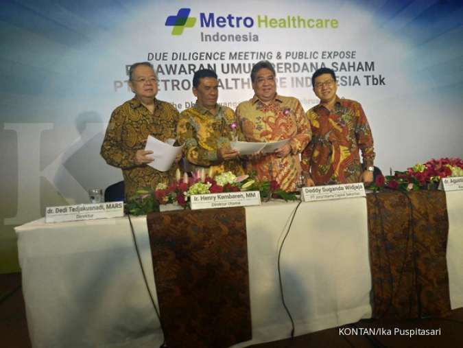 IPO, Metro Healthcare Indonesia tetapkan harga penawaran Rp 103 per saham