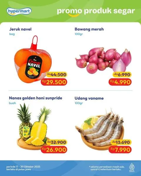 Promo JSM Hypermart Hyper Diskon Weekend Periode 17-20 Oktober 2025