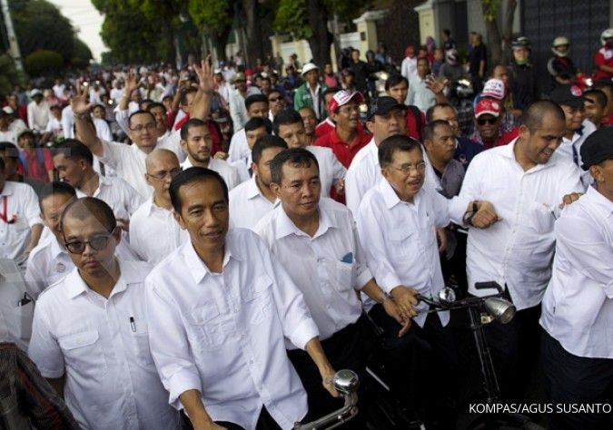 Jokowi mengaku jalankan demokrasi jalanan 