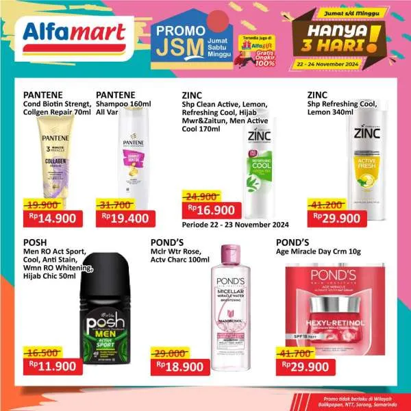 Promo JSM Alfamart Periode 22-24 November 2024