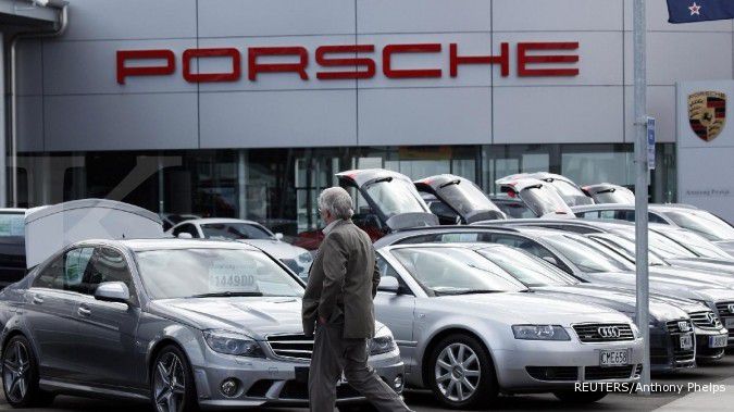 Penjualan mobil sport Porsche naik 13%