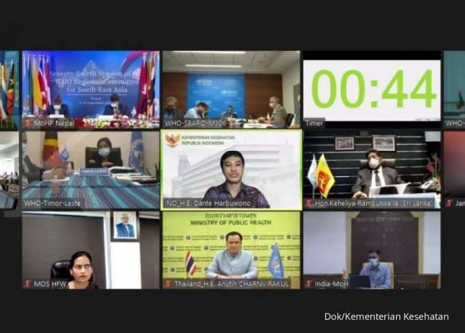Wamenkes Dante Pimpin Delegasi RI di Sidang WHO Regional Committee for South-East Asia ke-74