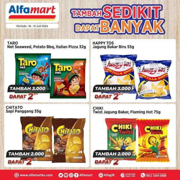 Promo Alfamart Periode 16-31 Juli 2024