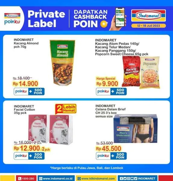 Harga Promo Indomaret Terbaru 12-18 Juli 2023, Promo Super Hemat Mingguan