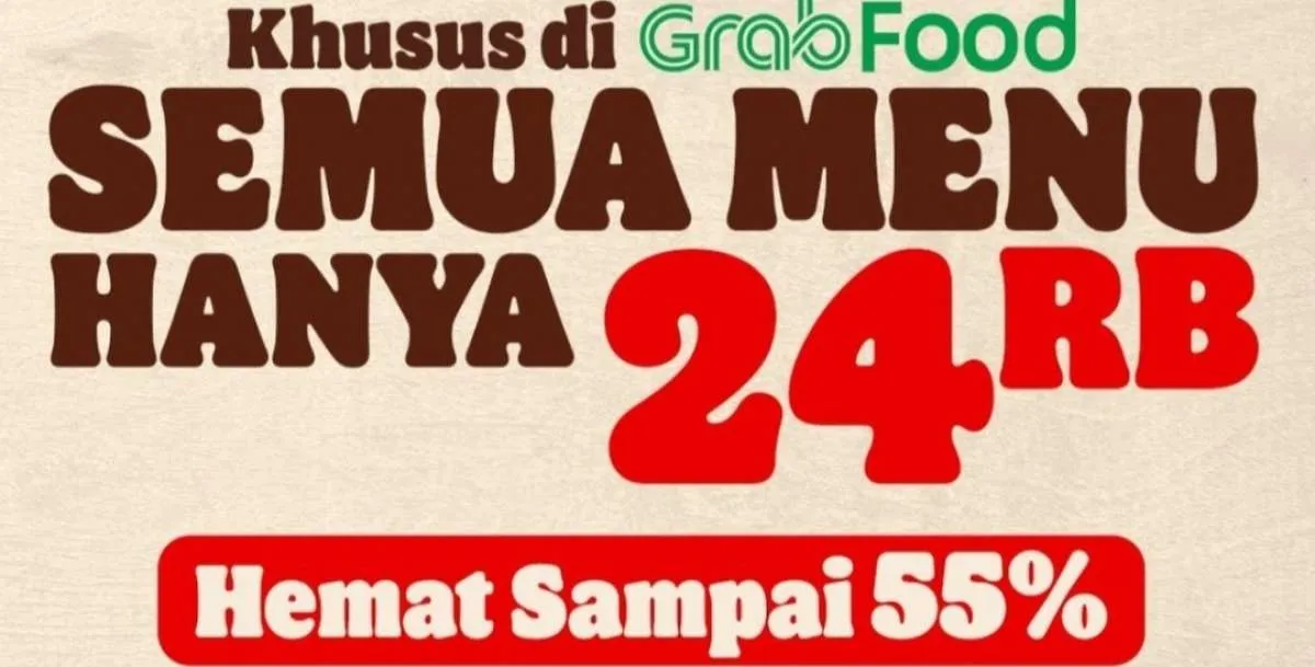 Promo Burger King 9 Oktober 2023 Spesial Grabfood, Hari Terakhir Diskon Sampai 55%