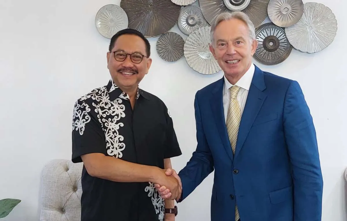 Bertemu Kepala Otorita IKN, Tony Blair Berkomitmen Bantu Pembangunan Ibu Kota Negara