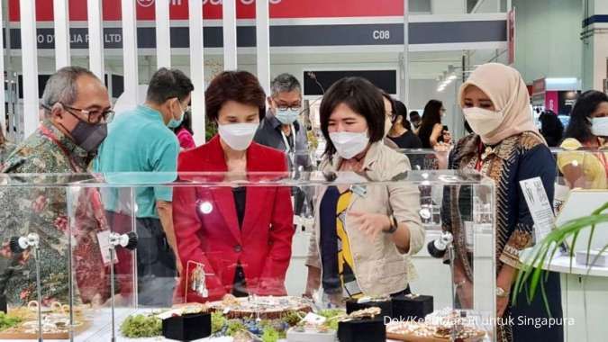 Menteri Singapura Kagumi Produk Perhiasan Indonesia