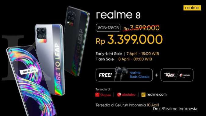 Harga HP Realme 8