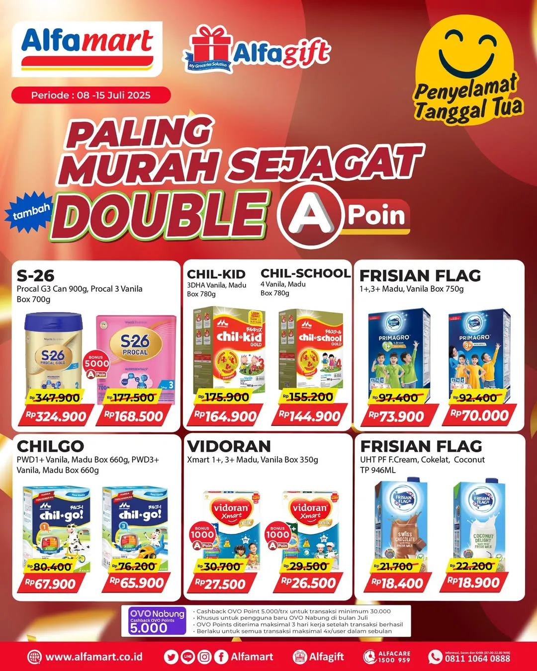 Promo Alfamart Paling Murah Sejagat Periode 8-15 Juli 2025